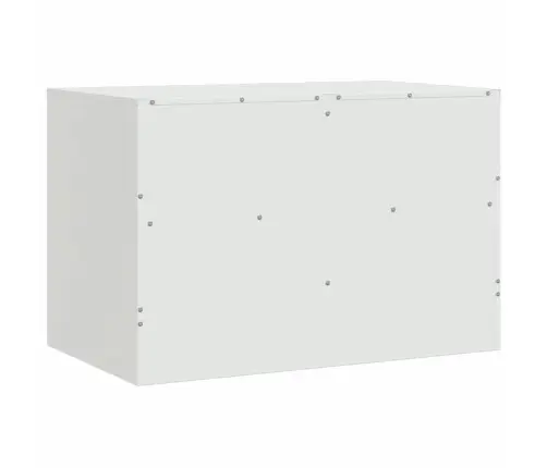 Telerikapid 2 Tk, Valge, 67 X 39 X 44 cm Teras Telerikapid 2 Tk, Valge, 67 X 39 X 44 cm Teras