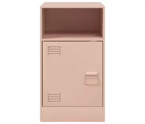 Naktinė Spintelė, Rožinės Spalvos, 34,5X39X62cm Plienas