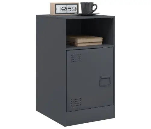 Öökapid 2 Tk, Antratsiithall, 34,5X39X62 cm Teras