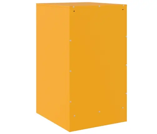 Naktinės Spintelės, 2Vnt., Garstyčių, 34,5X39X62cm Plienas