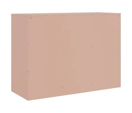 Šoninė Spintelė, Rožinės Spalvos, 99X39X73cm Plienas