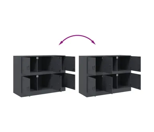 Puhvetkapp, Antratsiit, 99X39X73 cm Teras