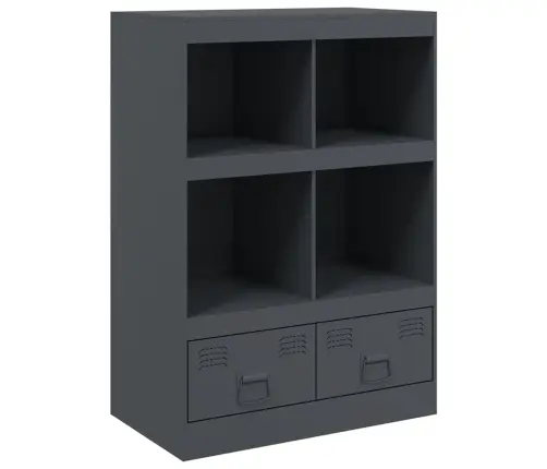 Kõrge Kapp, Antratsiit, 67 X 39 X 95 cm Teras