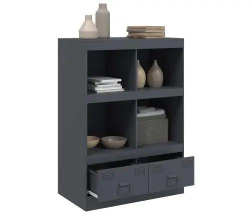 Kõrge Kapp, Antratsiit, 67 X 39 X 95 cm Teras