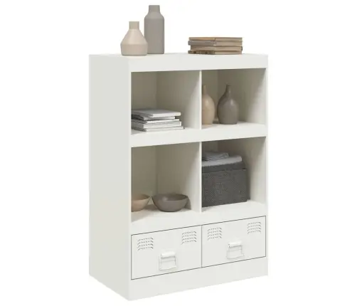 Komoda, Baltos Spalvos, 67X39X95cm Plienas