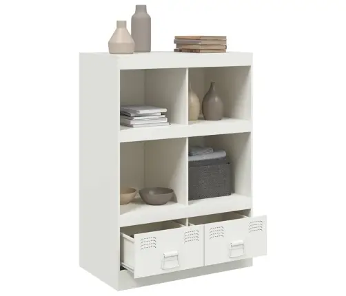 Komoda, Baltos Spalvos, 67X39X95cm Plienas