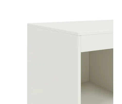 Komoda, Baltos Spalvos, 67X39X95cm Plienas