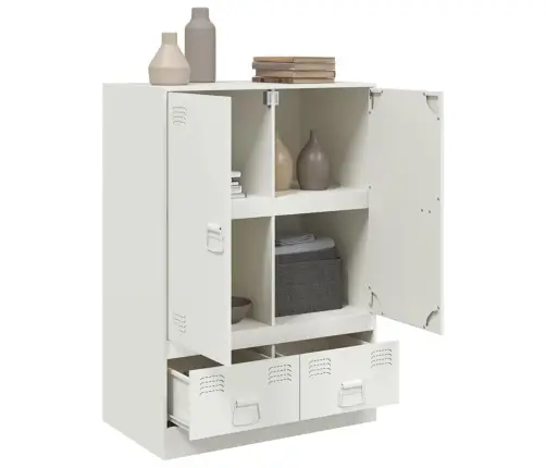 Kõrge Kapp, Valge, 67X39X95 cm Teras