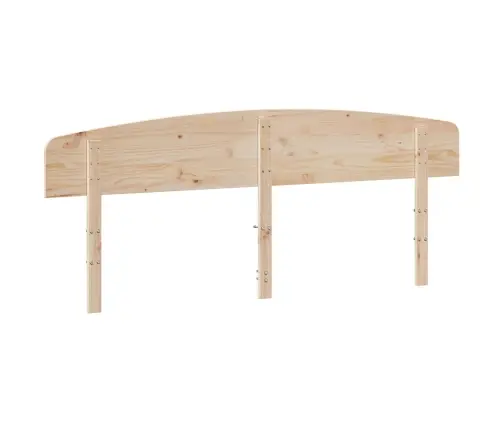 Galvgalis, 200 Cm, Priedes Masīvkoks Vidaxl