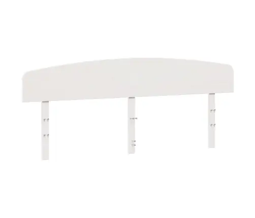 Galvgalis, 200 Cm, Balts, Priedes Masīvkoks Vidaxl