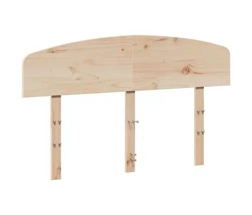 Galvgalis, 120 Cm, Priedes Masīvkoks Vidaxl