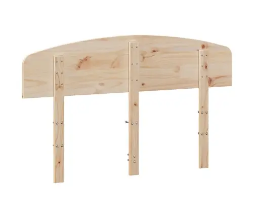 Galvgalis, 120 Cm, Priedes Masīvkoks Vidaxl