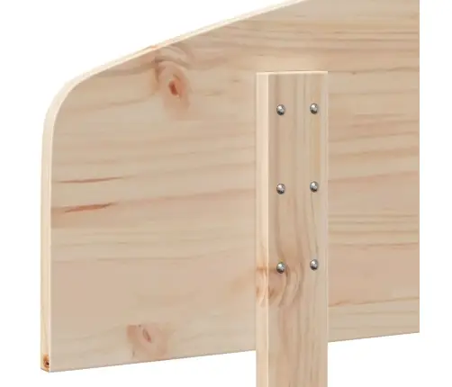 Galvgalis, 75 Cm, Priedes Masīvkoks Vidaxl