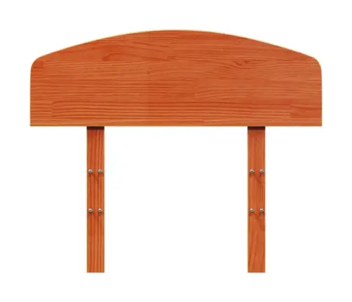 Galvgalis, Vaska Brūns, 75 Cm, Priedes Masīvkoks Vidaxl