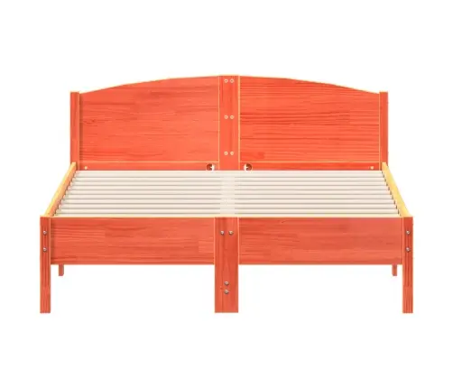 Lovos Rėmas Be Čiužinio, Vaško Ruda, 120X190cm Pušis