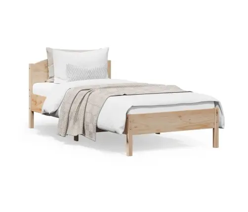 Voodi Ilma Madratsita, 100 X 200 cm Männipuit