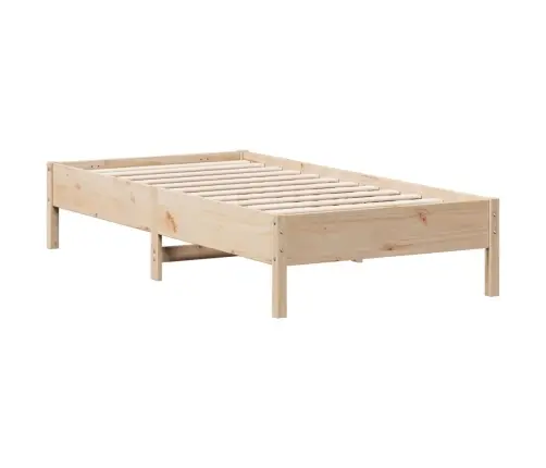 Voodiraam Ilma Madratsita, 75 X 190 cm Männipuit