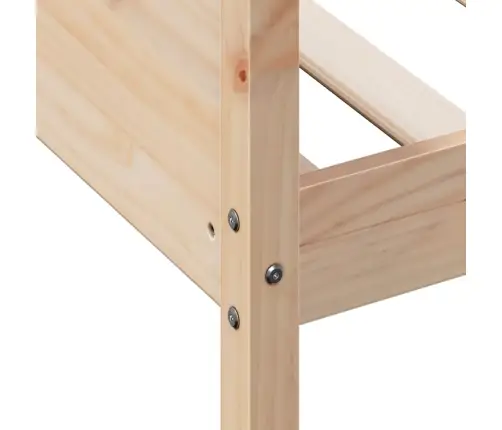 Gulta Bez Matrača, 80X200 Cm, Priedes Masīvkoks Vidaxl