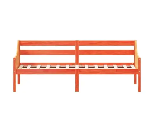 Päevavoodi Ilma Madratsita, Vahapruun, 80 X 200 cm Männipuit