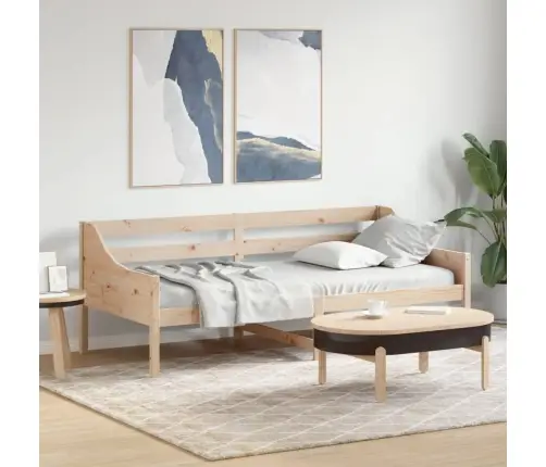 Gulta Bez Matrača, 90X200 Cm, Priedes Masīvkoks Vidaxl