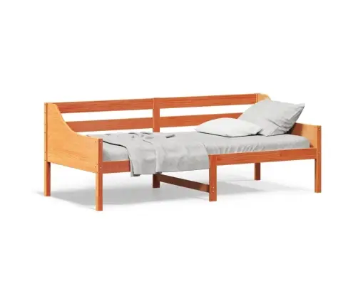 Lova Be Čiužinio, Vaško Ruda, 90X200cm Pušies Masyvas