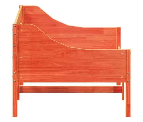 Lova Be Čiužinio, Vaško Ruda, 90X200cm Pušies Masyvas