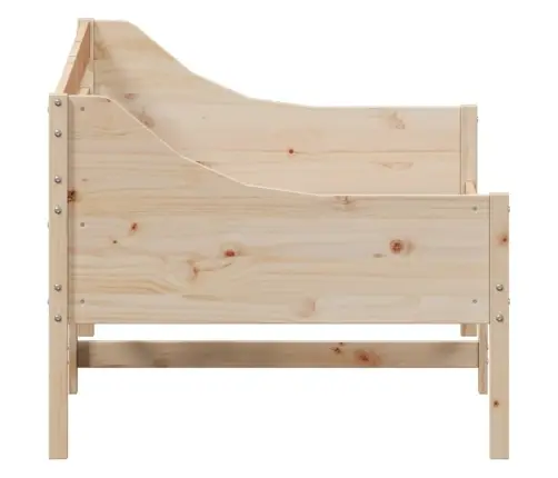 Gulta Bez Matrača, 90X190 Cm, Priedes Masīvkoks Vidaxl