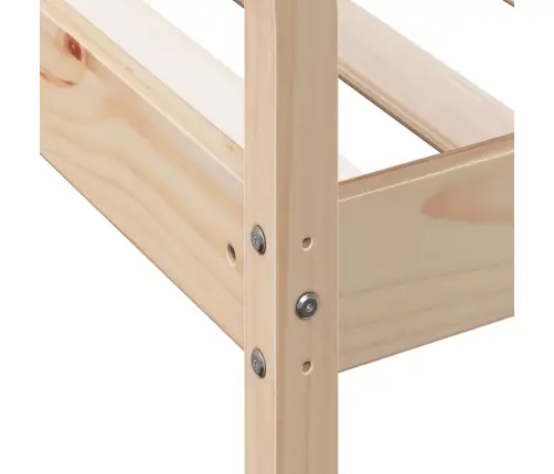 Dieninė Lova Be Čiužinio 75X190 Cm Pušies Masyvo