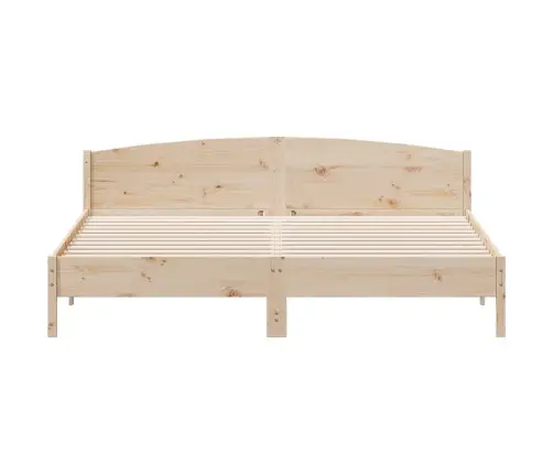Lovos Rėmas Be Čiužinio, 200X200cm Pušies Medienos Masyvas