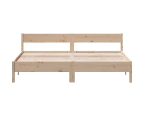 Voodiraam Ilma Madratsita, 200 X 200 cm Männipuit