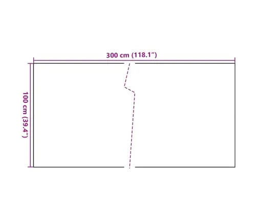 Balkona Aizsegs, Brūns Un Melns, 300X100 Cm, Pe Rotangpalma Vidaxl