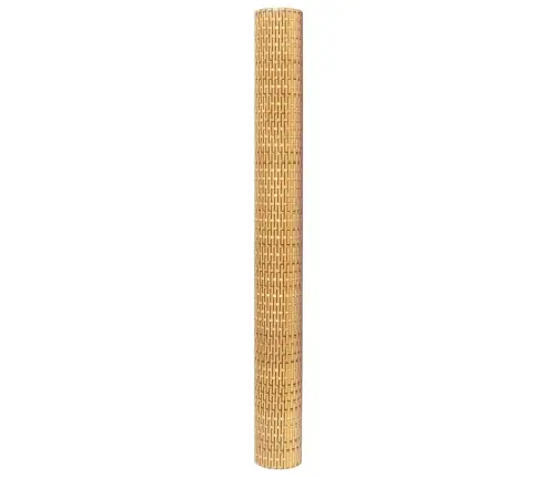 Balkona Aizsegs, Gaiši Brūns, 400X80 Cm, Pe Rotangpalma Vidaxl