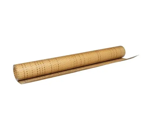 Balkona Aizsegs, Gaiši Brūns, 400X80 Cm, Pe Rotangpalma Vidaxl