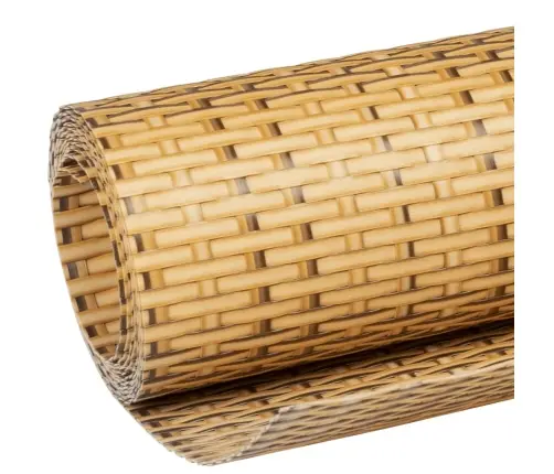 Balkona Aizsegs, Gaiši Brūns, 400X80 Cm, Pe Rotangpalma Vidaxl