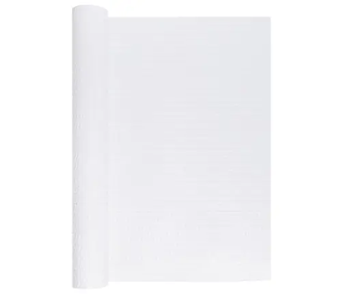 Balkona Aizsegs, Balts, 300X80 Cm, Pe Rotangpalma Vidaxl