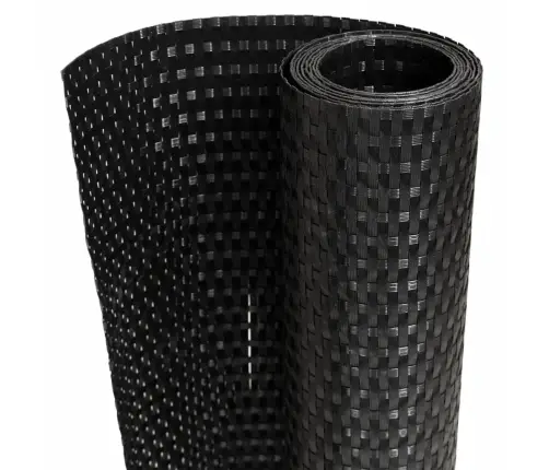 Balkona Aizsegs, Melns, 300X80 Cm, Pe Rotangpalma Vidaxl