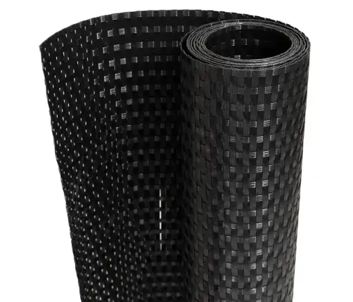 Balkona Aizsegs, Melns, 300X90 Cm, Pe Rotangpalma Vidaxl