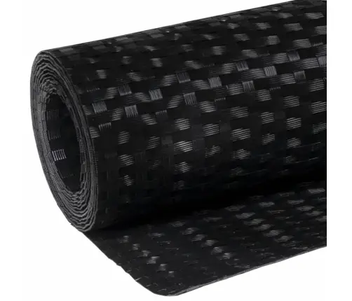 Balkona Aizsegs, Melns, 300X90 Cm, Pe Rotangpalma Vidaxl