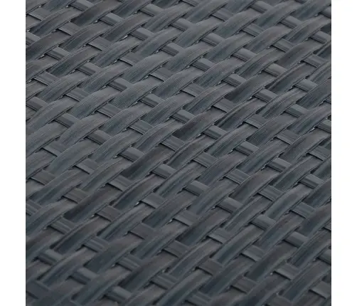 Balkona Aizsegi, 5 Gab., Pelēks, 255X19 Cm, Pe Rotangpalma Vidaxl