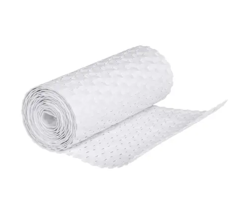 Rõdupiirde Katted 5 Tk, Valge, 255 X 19 cm Polürotang