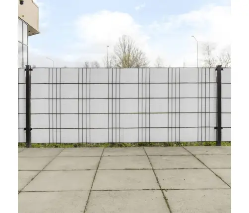 Rõdupiirde Katted 5 Tk, Valge, 255 X 19 cm Polürotang