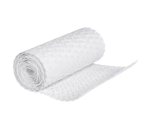 Balkona Aizsegi, 10 Gab., Balts, 255X19 Cm, Pe Rotangpalma Vidaxl