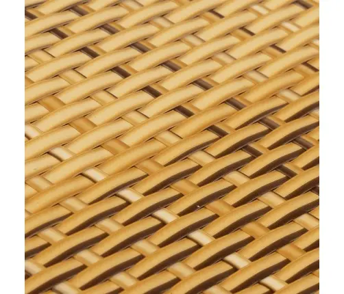 Balkona Aizsegi, 5 Gab., Gaiši Brūns, 255X19 Cm, Pe Rotangpalma Vidaxl