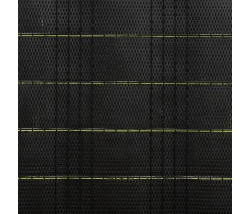 Balkona Aizsegi, 10 Gab., Melns, 255X19 Cm, Pe Rotangpalma Vidaxl