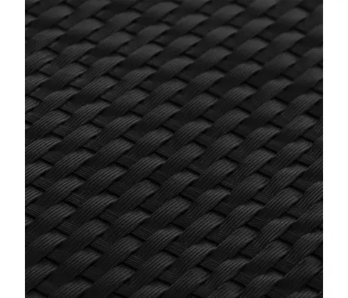 Balkona Aizsegi, 10 Gab., Melns, 255X19 Cm, Pe Rotangpalma Vidaxl