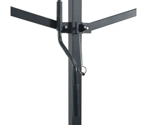 Pastatoma Stoginė, Mėlyna/Balta, 500X300cm Audinys/Plienas