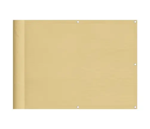 Balkona Aizslietnis, 75X400 Cm, 100% Poliestera Audums Vidaxl