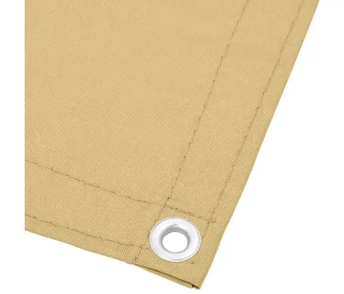 Balkono Pertvara, Smėlio, 90X600cm 100% Oksfordo Poliesteris