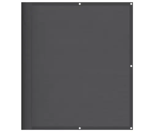 Balkona Aizslietnis, Antracītpelēks, 120X1000Cm, 100%Poliestera Vidaxl