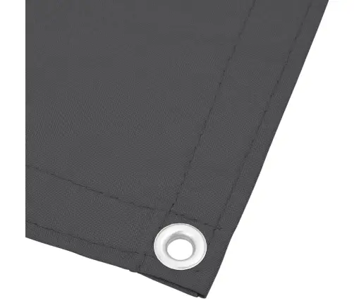 Balkona Aizslietnis, Antracītpelēks, 120X1000Cm, 100%Poliestera Vidaxl